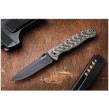 KIZLYAR SUPREME Нож Vega Черный Микарта 440C