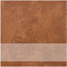 Stroeher Roccia Roccia 841 Rosso 8131 ступень клинкерная с насечками 294 мм*300 10 мм