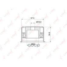 Ролик Обводной Ремня Грм LYNXauto арт. PB3018