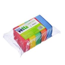 Набор губок для мытья посуды "Премиум" 5шт, 9,6х6,5х3см 9,6х6,5х3 см