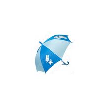 Сувенир «Sochi 2014»: Зонт-трость полуавтомат детский Талисманы. Цвет: голубой