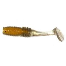 Твистер Rocky Fry 1.5 Vib Tail, 5шт., Smoke Caramel Core Megabass