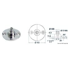 Osculati Base with pin Ø 6 mm, 38.013.56