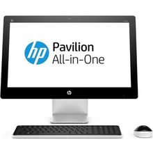 Моноблок HP Pavilion 27-n002ur AiO <M9L20EA> i5-4460T 8GB 1Tb DVD-RW 27" (1920x1080) AMD R7360 4Gb WiDi  WiFi KB+mouse Win 8.1