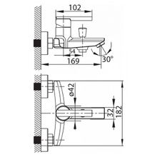 Смеситель Milardo Magellan MAGSB00M02