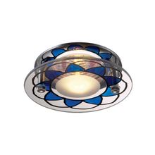 Novotech НП IP20 хром синий 369396 NT10 038 GX5.3 50W 12V VITRAGE