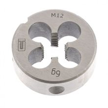 Плашка М12 х 1,75 мм СИБРТЕХ