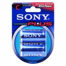 Батарейка C SONY LR14-2BL Alkaline Xtra Power, 2 шт, блистер