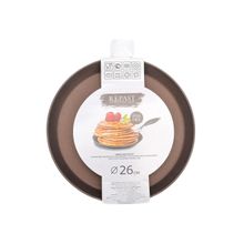 ПМ: Грандлюкс 46448 Сковорода блинная Repast Dark chocolate диаметр 26 см, высота 2 см