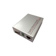 Медиаконвертер конвертор под SFP Модуль 10 100 1000 Base-T 1000Base-FX