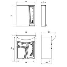 ASB-Mebel Мебель для ванной Анита 65