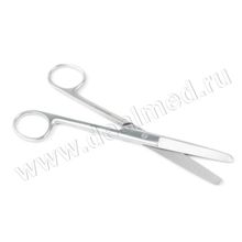 Ножницы тупоконечные прямые 165мм, Surgicon, Пакистан