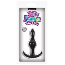 NS Novelties Черная анальная пробка Jelly Rancher T-Plug Wave - 9,7 см.