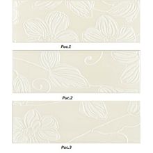 Керамическая плитка Domino Anya Dec Anya Flower Cream 3 вида рисунка декор 20х60