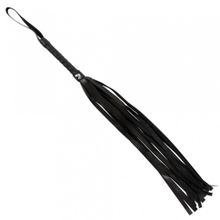 Черная плеть Mini Flogger - 56 см. (241154)