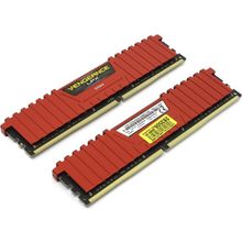 Модуль памяти   Corsair Vengeance LPX   CMK16GX4M2A2666C16R  DDR4 DIMM  16Gb  KIT  2*8Gb  PC4-21300