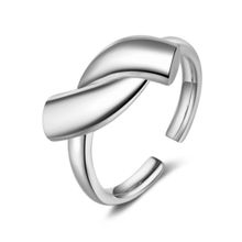 Безразмерное кольцо c посеребрением (арт. 82192-9)