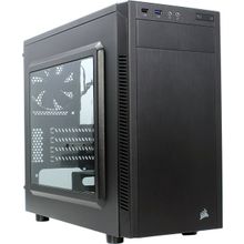 Корпус   Miditower Corsair   CC-9011086-WW   Carbide Series 88R Black ATX без БП с окном