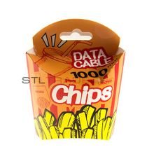 Data кабель USB Remax Chips RC-114a Type-C желтый 100см