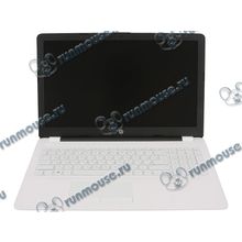 Ноутбук HP "15-bw068ur" 2BT84EA (A6-9220-2.50ГГц, 4ГБ, 500ГБ, R4, DVDRW, LAN, WiFi, BT, WebCam, 15.6" 1366x768, W&apos;10 H), белый [141663]