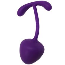 Eroticon Фиолетовый вагинальный шарик Sweet Apple (фиолетовый)