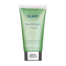 Пилинг для тела Зеленая водоросль Klapp Sea Delight Soft Body Peeling Green Algea 150мл