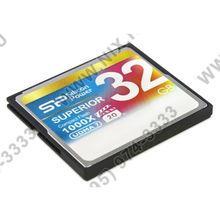 Silicon Power [SP032GBCFC1K0V10] CompactFlash Card 32Gb 1000x