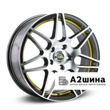 Колесный диск Alcasta M28 7x17 5x114,3 D60,1 ET45 BKFYSI