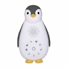 ZAZU Беспроводная колонка+проигрыватель+ночник пингвинёнок Зои (ZOE). ZAZU. 0+. Серый. ZA-ZOE-01