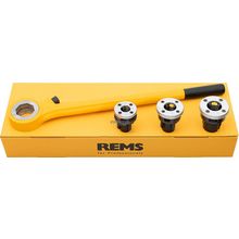 Rems Ручной резьбонарезной клупп Rems Eva Set R 1"-1 1 4"-1 1 2"-2" 520027