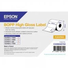 EPSON C33S045703 бумага самоклеющаяся глянцевая А6 4" (102 x 76 мм) 88 г м2, 1890 этикеток