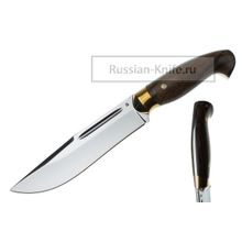 Нож  Хантер ц.м. (сталь Х12МФ), А.Чебурков, рукоять - кап ореха