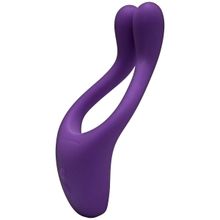 Doc Johnson Фиолетовый вибромассажер для пар TRYST Multi Erogenous Zone Massager (фиолетовый)