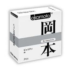  Презервативы OKAMOTO Skinless Skin Purity - 3 шт.