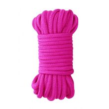 Розовая веревка для бондажа Japanese Rope - 10 м. (229524)