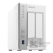 Qnap D2 Сетевое хранилище 2xHDD 3,5", AL-212 1,7МГц. 3xUSB 3.0