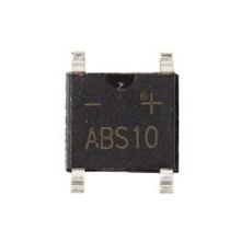 ABS10-13, Мостовой выпрямитель, 1 Фаза,  SMD, 1A, 4 вывод(-ов)