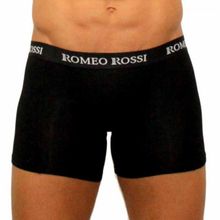 Romeo Rossi Удлинённые трусы-боксеры (M   черный)