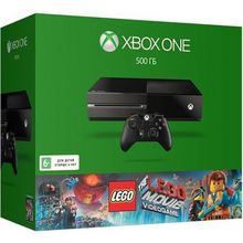 Игровая консоль Microsoft Xbox One, 500 ГБ [5C7-00181] + игра "LEGO The Movie"