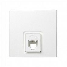 Розетка телефонная 1xRJ11 73 LOFT, белый |  код. 73480-60 |  Simon