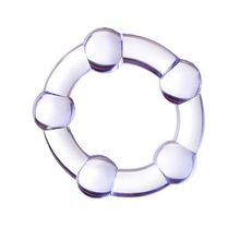 Фиолетовое эрекционное кольцо A-Toys Фиолетовый