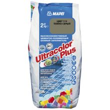 МАПЕЙ Ультраколор Плюс затирка для швов №113 темно-серая (2кг)   MAPEI Ultracolor Plus цементно-полимерный шовный заполнитель №113 темно-серая (2кг)