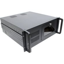 Корпус  Server Case 4U Procase  B430-B-0    Black без  БП  с  дверцей