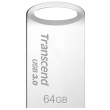 transcend (64gb jetflash 710 (silver)) ts64gjf710s