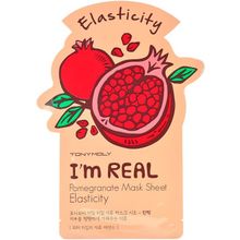 Tony Moly I’m Real Pomegrante Mask Sheet Elasticity 1 тканевая маска