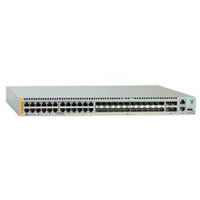 at-x930-28gstx (10 100 1000base-t ports x 24 (combo) - sfp slot x 24 (combo) - sfp sfp+ slots x 4. console port x 1 (rj45) - dual power supply slot - dedicated stacking port x 2 (rear panel)) allied telesis