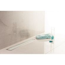 Душевой лоток Pestan Confluo Premium Line 550 белое стекло сталь