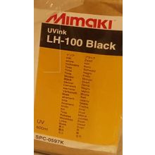 Чернила УФ mimaki lh-100  600ml  alu pack  spc-0597k black