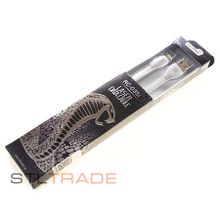 Data кабель USB Remax Laser RC-035i для iPhone 5 6 белый, 100см