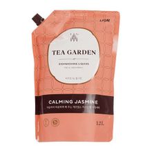 Средство для мытья посуды в мягкой упаковке Жасмин CJ Lion Chamgreen Tea Garden Calming Jasmine 1,25кг